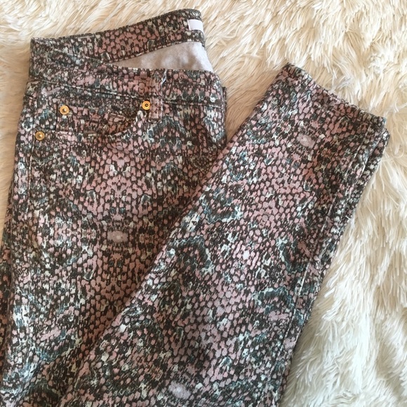 7 For All Mankind Denim - 7 For All Makind snakeskin jeans || size 29